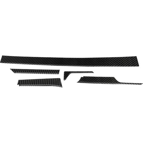 Mittelkonsolen-zierblende Aus Kohlefaser, 5-teilig, Linkslenker Für Chevrolet Camaro 2017-2019