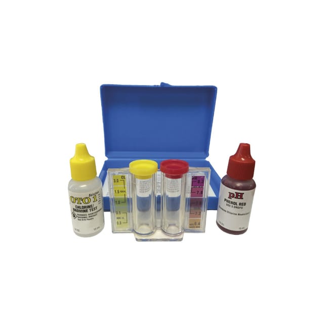 Wassertestset - pH - Chlor - Brom - EDM
