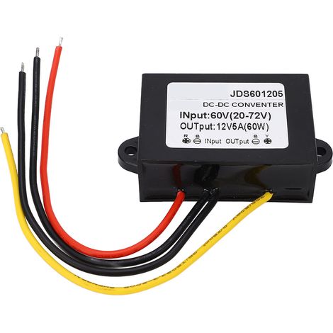 Netzteile Für Epoxidharz, Dc-zu-buck-wandler (einstellbar) 60 V (20–72 V) 12 V 5 A
