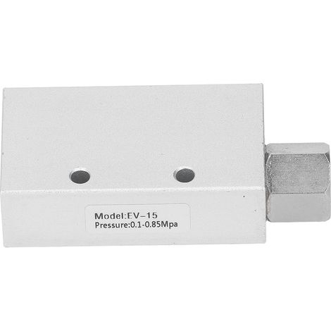 Pneumatischer Vakuumerzeuger, Luftausstoßarmatur Aus Aluminiumlegierung, Ev-15-hochdurchflussventil