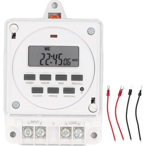 Programmierbarer Digitaler Wochentimer Mit 8 Ein-/ausschalteinstellungen Für Den Heimgebrauch