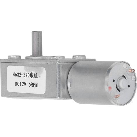 Robuster, Selbsthemmender 6-u/min-gleichstrom-schneckengetriebemotor, Geeignet Für Kleine 12-v-gleichstrom-türöffner