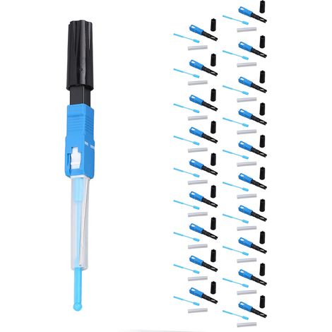 Sc Upc Glasfaser-fusionsverbinder, Heißschmelzverbinder, Schnelles Singlemode-fusionsverbinder, 20 Stück