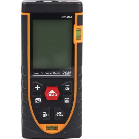 Sndway Tragbarer Digitaler Laser-entfernungsmesser, Selbstkalibrierend, 60 M Längen-/volumenmessgerät