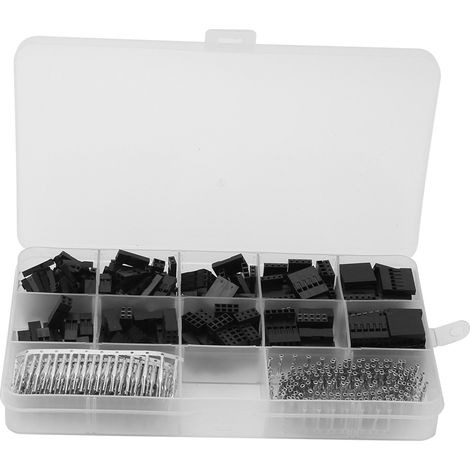 Satz Mit 610 Crimpverbindern, Anschlussklemmen Aus Nylon, Durchmesser 2,54 Mm.