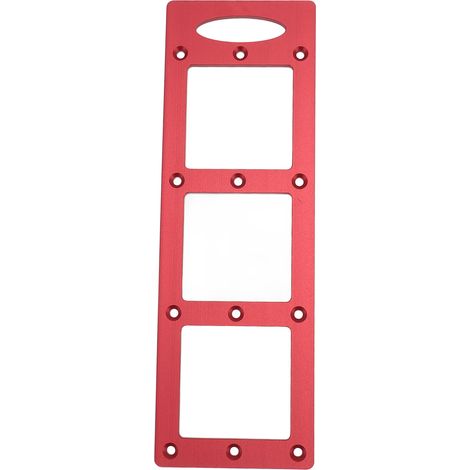 Schablone Für Drahtkästen Typ 86, 70 X 60 Mm Multifunktions-steckdosenbohrwerkzeug Aus Aluminiumlegierung
