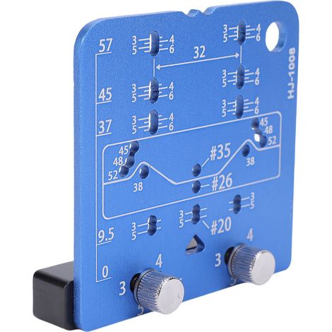 Schablonen-positionierungsplatte Für Scharniere An Schranktüren, Markierungsschablone Für Verdeckte Scharniere 26 Mm 35 Mm