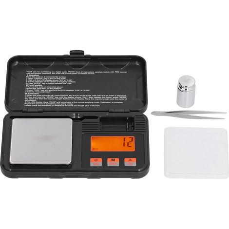 Schmuckwaage (200 G/0,01 G), Präzise Und Tragbar, 6 Einheitenmodi, Mini Mit Lcd-display