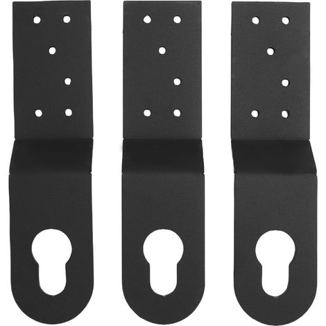 Set Aus 3 Hochfesten Dachankern Aus Legiertem Stahl Mit Befestigungsclip Für Sicherheitsgurte, Sicherheitsseile Und Andere Absturzsicherungsausrüstung.