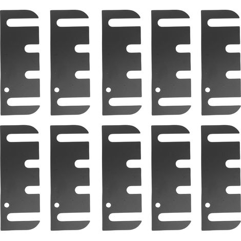 Set Mit 10 Türscharnier-unterlegscheiben Aus Edelstahl Mit Beschichtung Zur Türausrichtung Und Spaltfüllung