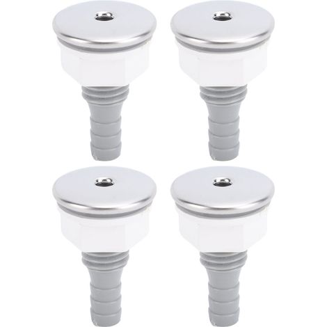 Set Mit 4 Pvc-luftblasendüsen Für Whirlpools Und Poolzubehör