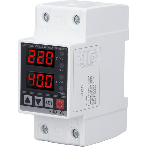 Spannungsschutzvorrichtung, Einstellbare Automatische Wiederherstellung Bei 220 V Wechselstrom-schutzschalter
