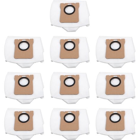 Staubbeutel Für Saugroboter, 10 Stück, Vliesstoff, Passend Für X10, X20, L10s Ultra, L20, Sl10 Und S10s
