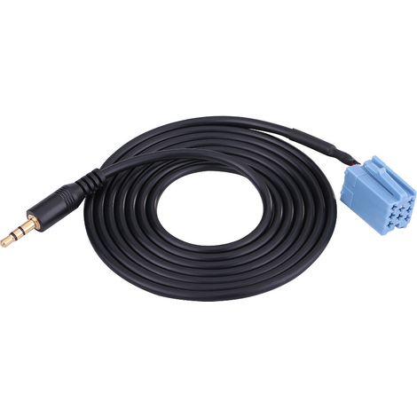 Stereo-audiokabel, Wasserdichtes Hochgeschwindigkeits-aux-eingangsadapterkabel Für Auto-cd-player