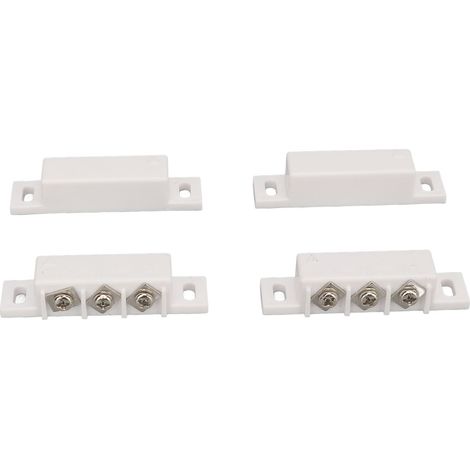 Sätze Kabelgebundener Magnetischer Türschalter, Nc (normalerweise Offen), Kontaktlos, Für Die Haussicherheit, 100 V Dc