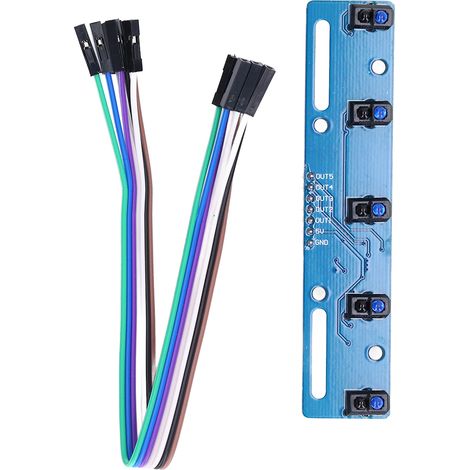 Tcrt5000l 3,3 V – 5 V 5-kanal Fotoelektrischer Infrarot-reflexionssensor Modul