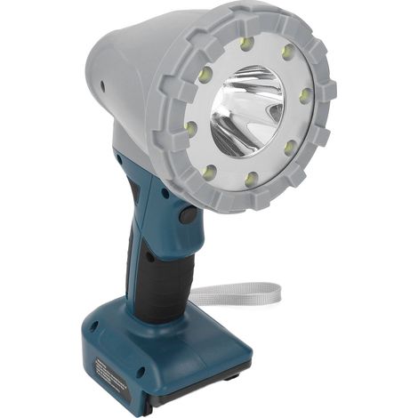 Tragbare Led-arbeitsleuchte, 3 Modi, Um 110 Grad Drehbarer Kopf, Lithium-akku, Industrielampe