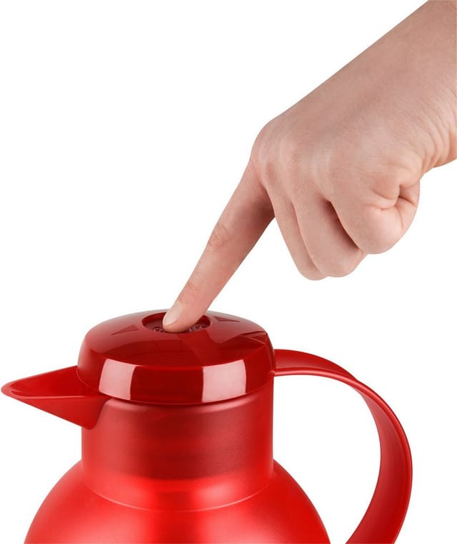 Isolierkanne Samba 1l Polypropylen rot transluzent