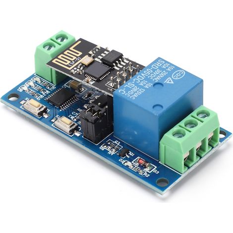 Unidirektionales Wlan-relaismodul Für Android-mobilanwendungen, 5v-funkfernsteuerungsschalter Esp8266