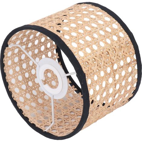 Universeller Lampenschirm Aus Rattan, Lampenschirm Aus Gewebtem Rattan, Lampenabdeckung Für E27/e14-kronleuchter, Pendelleuchte, Deckenleuchte