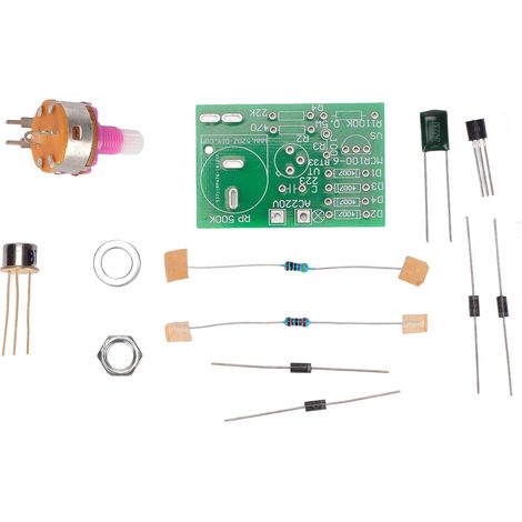 Variable Schaltungsmodul-bausatz, Transistor-schreibtischlampe, Elektronische Dimmfunktion, Bt33-diy-platine