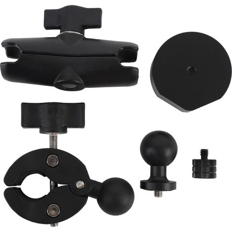 Verstellbare Klemmhalterung Für Mini-antennenmasthalterung Aus Abs-aluminiumlegierung, Sichere Klemmung Für Flache Antennenmasten