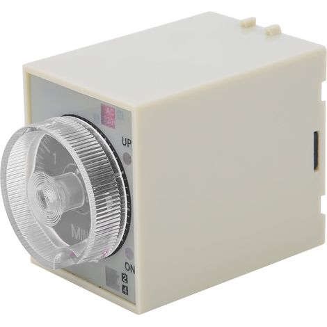 Verzögerungstimer, Zeitrelais, Einstellknopf, Hochwertiger Legierungskontakt St3pa G Ac220v 50/60hz