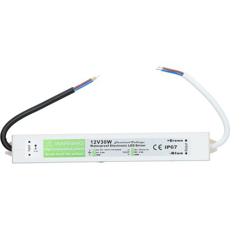 Wasserdichter 30-w-wechselstromadapter (90–250 V), Dünner Led-treiber
