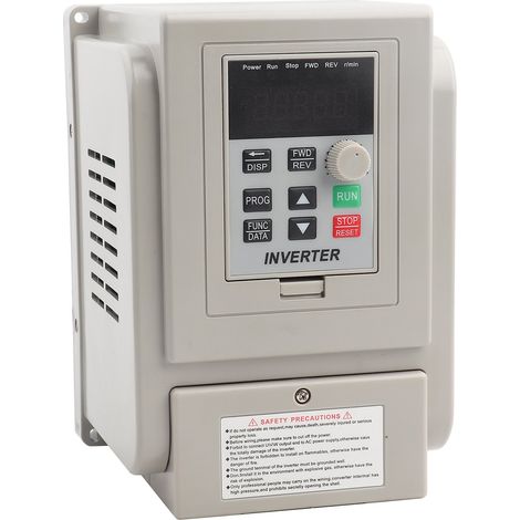 – 220v 4kw Frequenzumrichter – Einphasen-/dreiphasen-drehzahlregler – Auslöseschutz Und Geräuscharmer Betrieb – Für Wechselstrommotoren