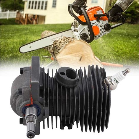 – 38-mm-motorteilesatz Für Stihl Ms170, Ms180 Und 018 Kettensägen – Kolben, Kurbelwelle, Hochbelastbares Metall – Einfache Montage