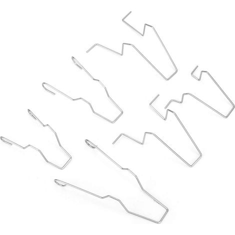 – Set Mit 6 Federbelasteten Lampenhalteklammern – Stahl – Kompatibel Mit H1/h3/h4/h7 – Direkter Ersatz Für Originalklammern