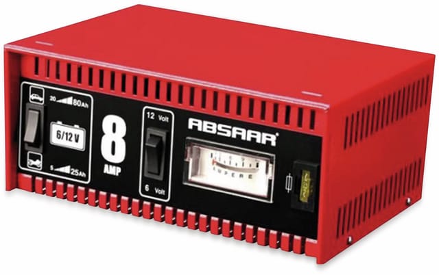 Absaar - Batterie-Ladegerät 6/12 v- 8 a