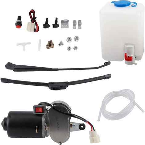 – Universeller 12v 30w Elektrischer Scheibenwischermotor-satz Für Utvs Und Atvs – Einfache Installation – Hochwertige Komponenten