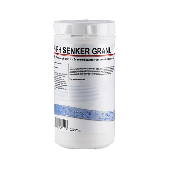 Chemoform pH Minus Granulat 1,5 kg schnell löslich zum Senken des pH Wertes