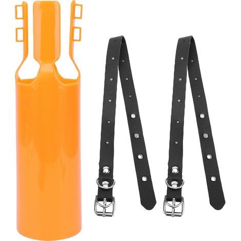 Laubbläser Mit Kompressor, Turboaufsatz Und Universeller 5-10 Cm (2-4 Zoll) Verlängerung Zur Reinigung Von Rasenflächen, Einfahrten Und Gärten (gelb)