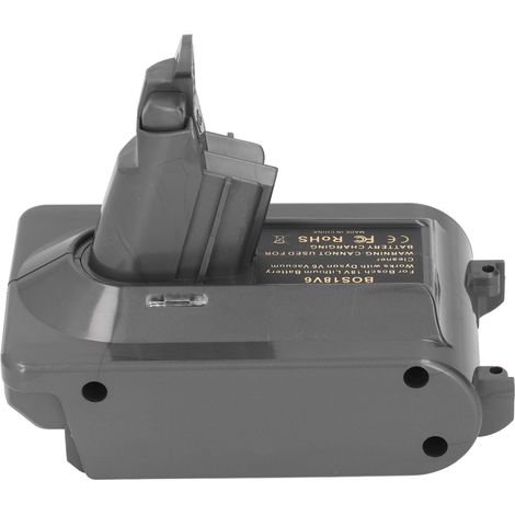 Akkuadapter, Hochfestes Gehäuse, Wiederverwendbarer Konverter Für Bosch 18v- Auf V6-staubsauger