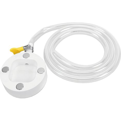 1,2 M Magnet-ablaufset Für Fenster- Und Split-klimaanlagen – Transparenter Pvc-schlauch – Magnetadapter (bohrfrei) – Edelstahlklemme – Werkzeuglose Montage