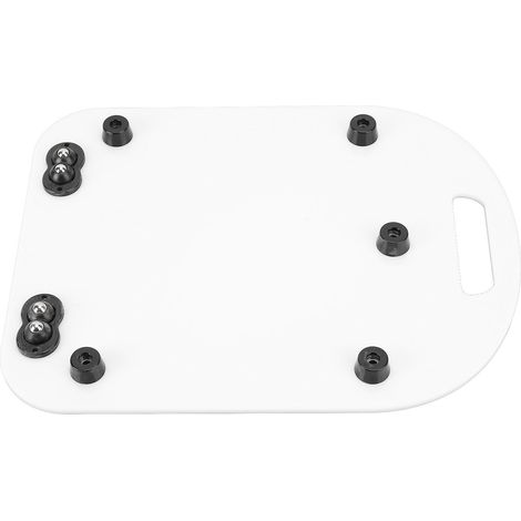 Praktische Auszugsschublade, Elegantes Küchenarbeitsplatten-gerät, Auszug Mit Griff Und Schutzpads Für Tm5- Und Tm6-küchenmaschine, Weiß