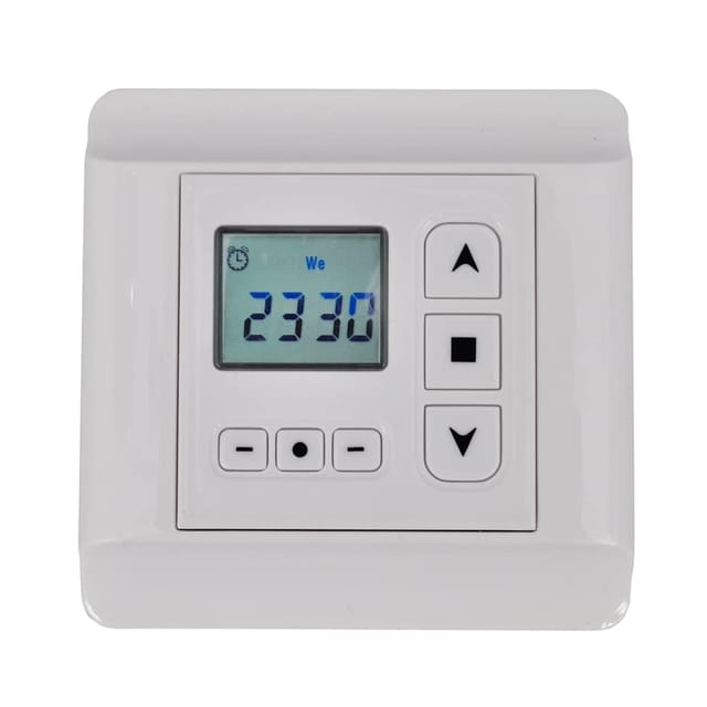 Kontroller für Drehmotor-Rollladen mit Timer Vidaxl