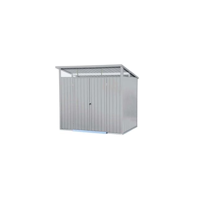 Metall Gerätehaus 249x231 Gartenhaus