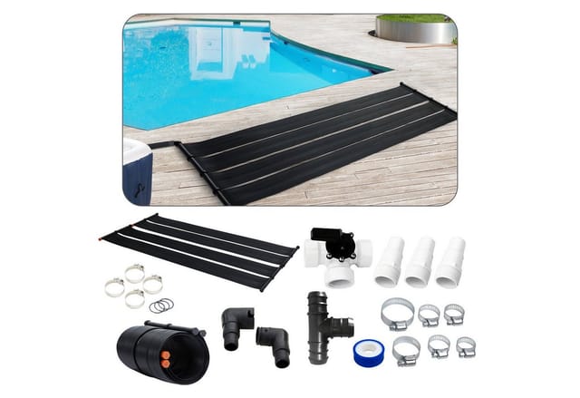 Solarheizung Solarkollektor Poolheizung Solarmatte Solarabsorber - Arebos