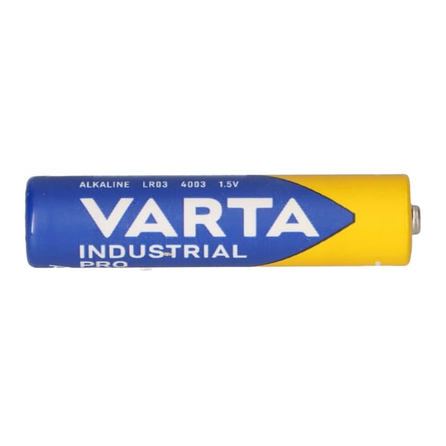 Varta - Packung mit 10 aaa LR03 Industrial Pro-Batterien ø10,5 x 44,5 mm