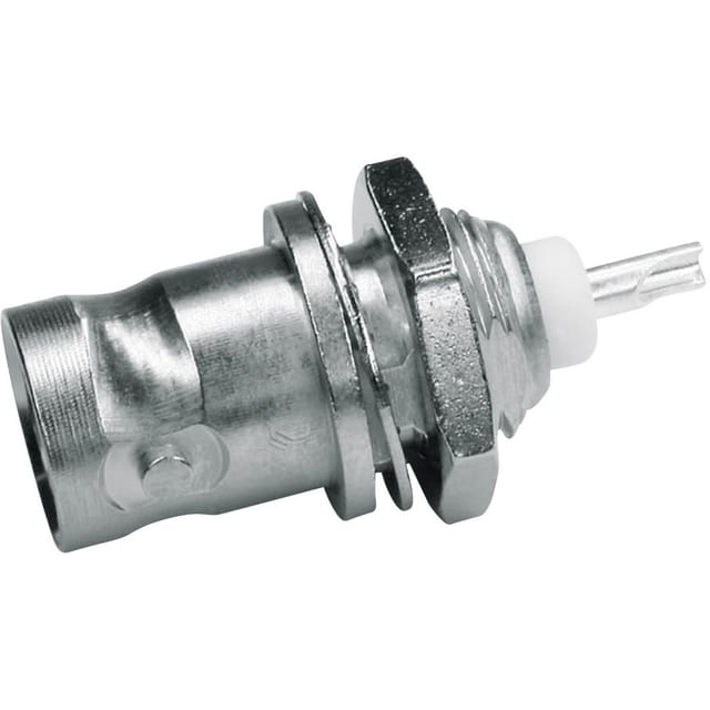 100027477 100027477 BNC-Steckverbinder Buchse, Einbau vertikal 50 ω 1 St. - Telegärtner