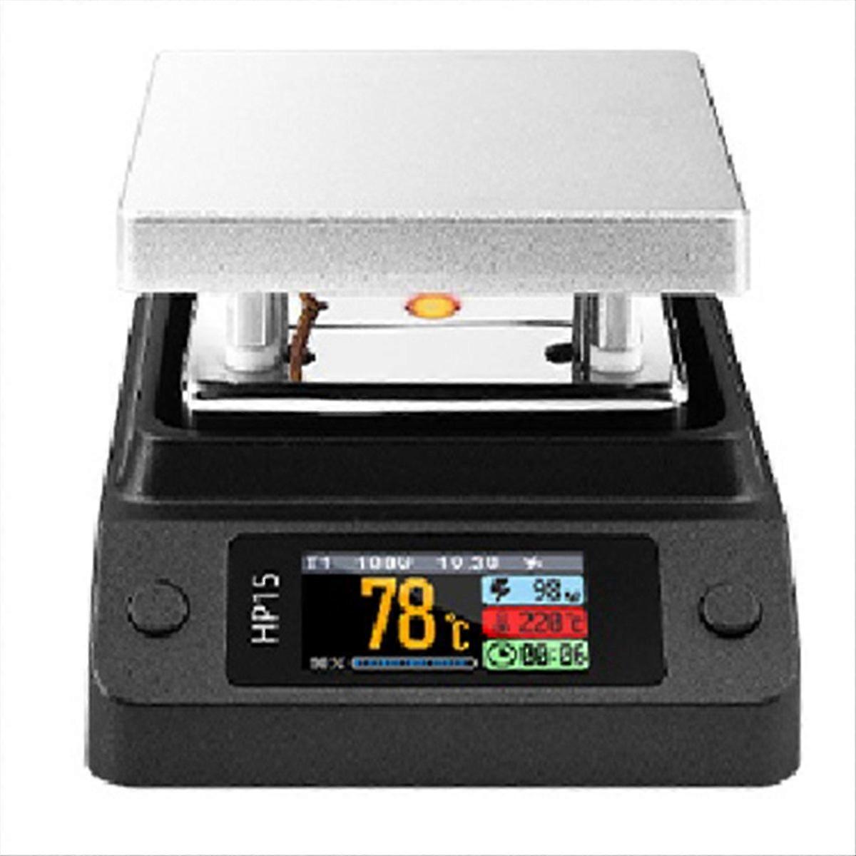 Hp15 Mini Heizplatte, Vorheizen, Digitale Konstanttemperatur 350°c, Intelligentes Heizwerkzeug Für Reparaturen.
