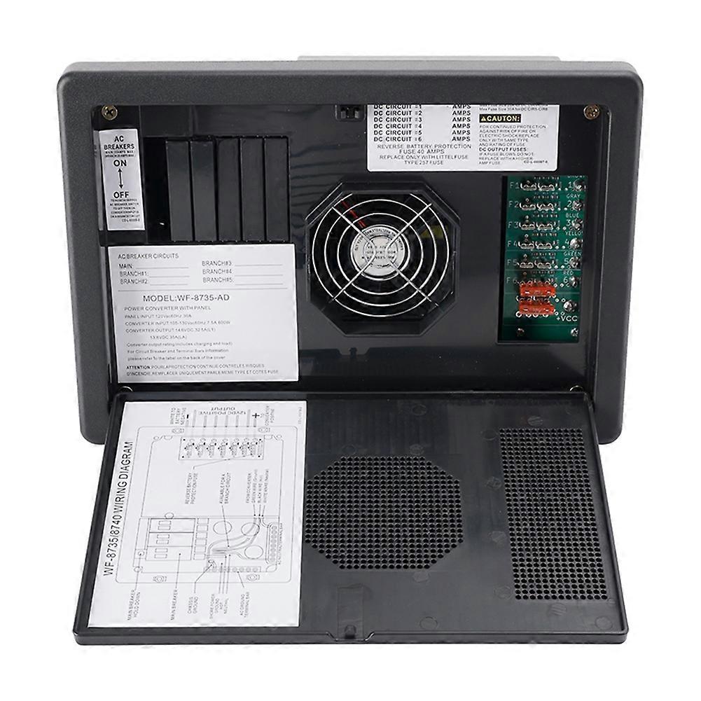 Wf-8735-ad Konverter-ladegerät Für Wohnmobile, Wohnwagen Und Anhänger, Gleichstromausgang 35 A.