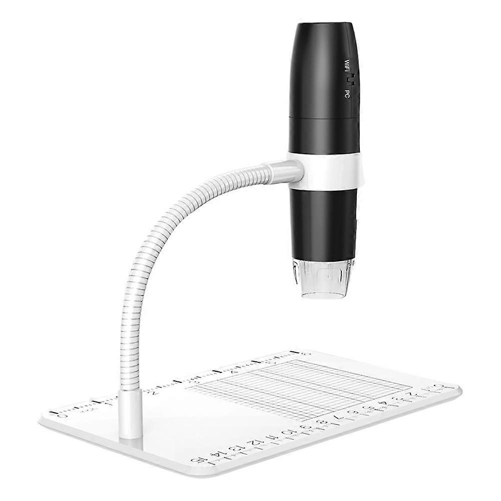 Digitales Mikroskop Mit 1000-facher Vergrößerung, Wlan- Und Usb-anschluss, 4,3-zoll-bildschirm, 1080p-auflösung, Mit 8 Schwarzen Leds, Ideal Zum Löten.