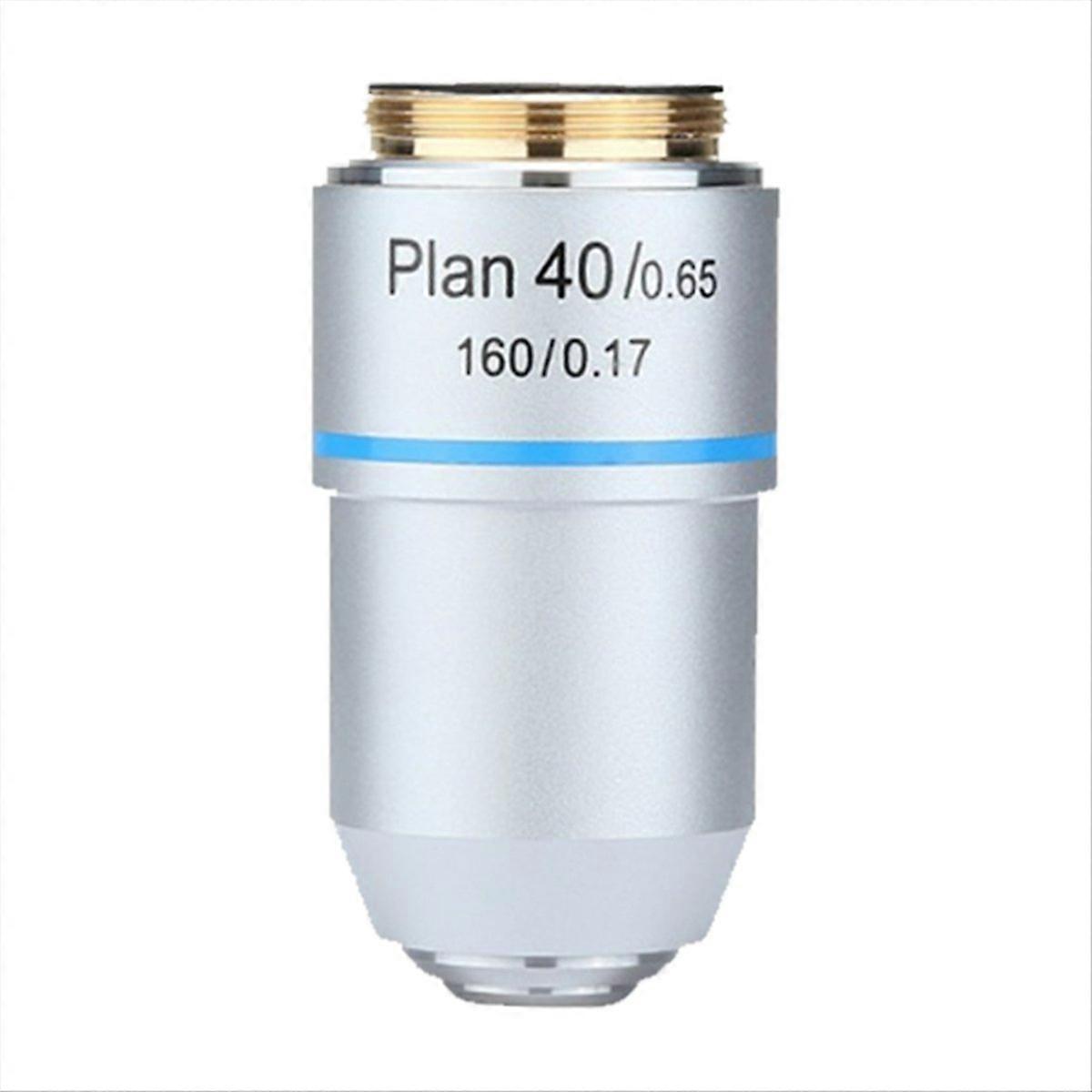 195 Mm Achromatisches Planobjektiv, 40-fache Vergrößerung, Rms 160/0,17 Gewinde, 195 Mm Länge