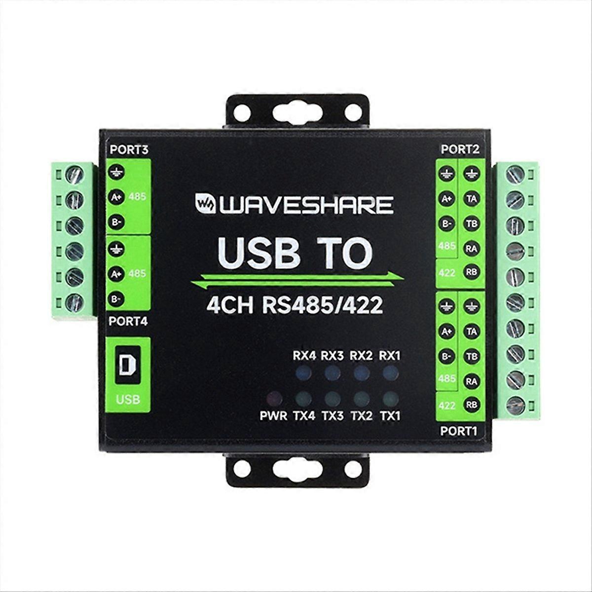 Isolierter 4-kanal-industrie-usb-zu-rs485/422-konverter Mit Ft4232hl-chip Usb-zu-2-kanal-rs485- + 2-kanal-rs485/422-konvertierung