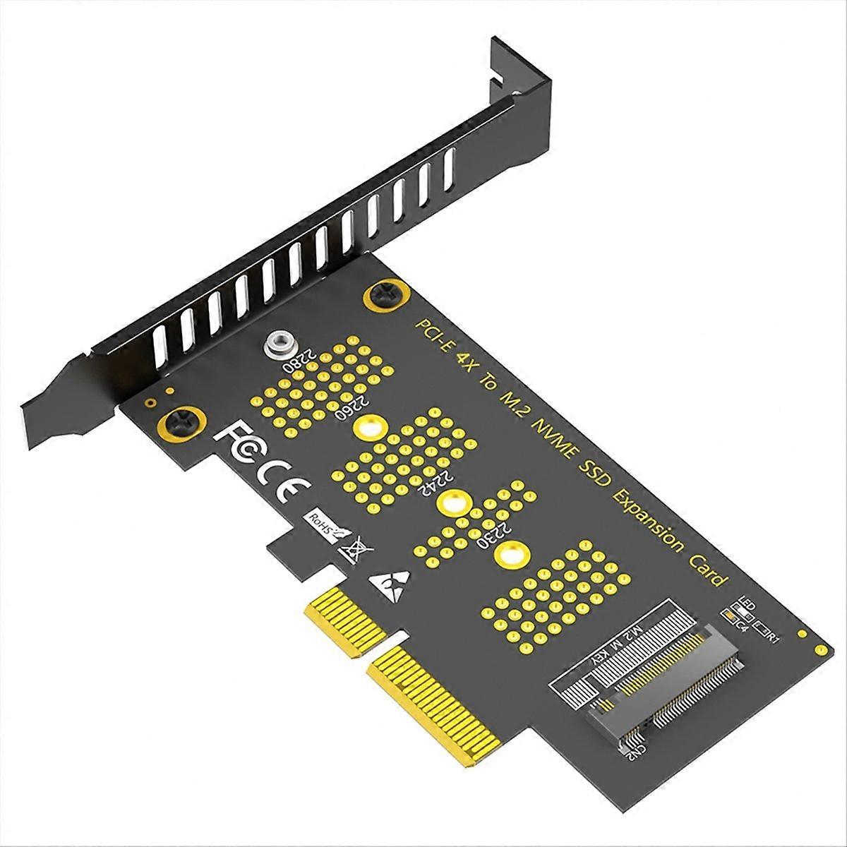 M.2 Ngff Nvme Ssd Zu Pci-e 3.0 4x Adapter, Pcie 4x Erweiterungskarte Für M.2 Nvme Ssd
