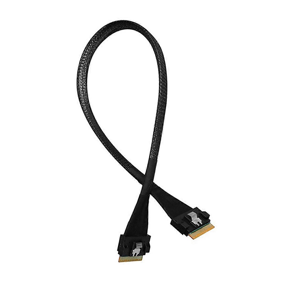 Slimsas 8x Sff8654 X8 Gen4 Pcie 4.0 X8 Datenkabel Für Grafikkarte, Gpu, Ssd Und Ssd (stecker-stecker)